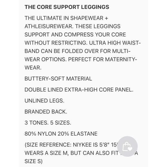 The Core Support Leggings in “Berry” - Picture 6 of 6